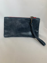 Navy Molly with red zipper